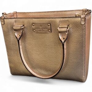 Kate Spade Metallic Gold Tote